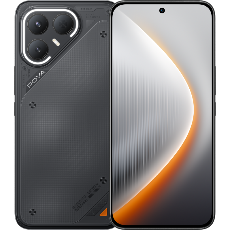 Смартфон TECNO Pova 7 Pro 12/256Gb Geek Black - LJ8 256+12 GEEK BLACK