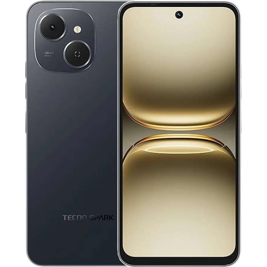 Смартфон TECNO Spark 40C 8/128Gb Ink Black - KM4K 128+8 INK BLACK