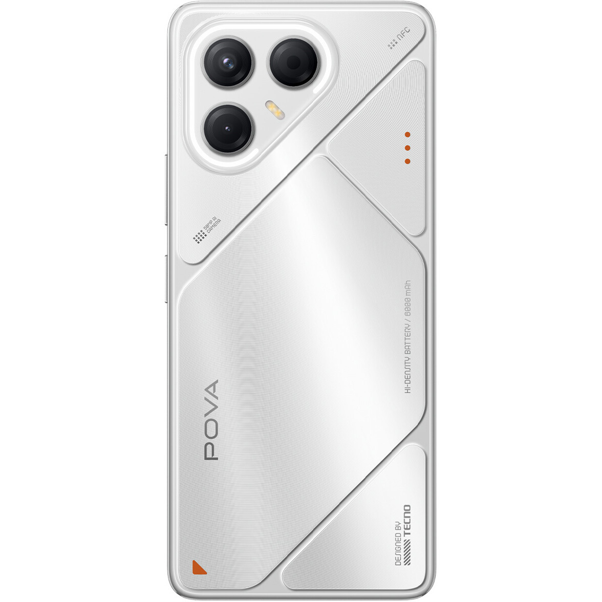 Смартфон TECNO Pova 7 5G 8/256Gb Magic Silver - LJ7 256+8 MAGIC SILVER - фото 3