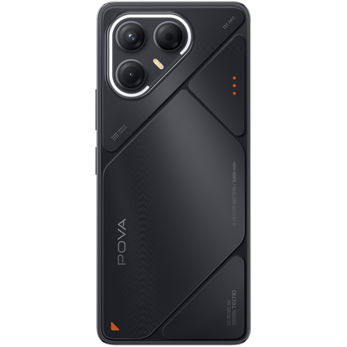 Смартфон TECNO Pova 7 5G 8/256Gb Geek Black - LJ7 256+8 GEEK BLACK - фото 3