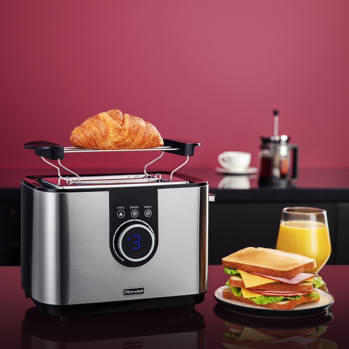 Тостер Rondell RDE-1202 Silver - фото 6