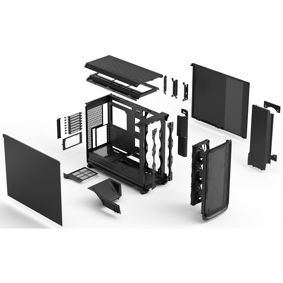 Корпус Fractal Design Meshify 3 XL Black Solid - FD-C-MES3X-01 - фото 14