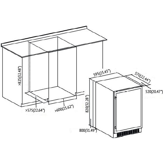 Винный шкаф Kuppersberg RBW 86 - фото 11