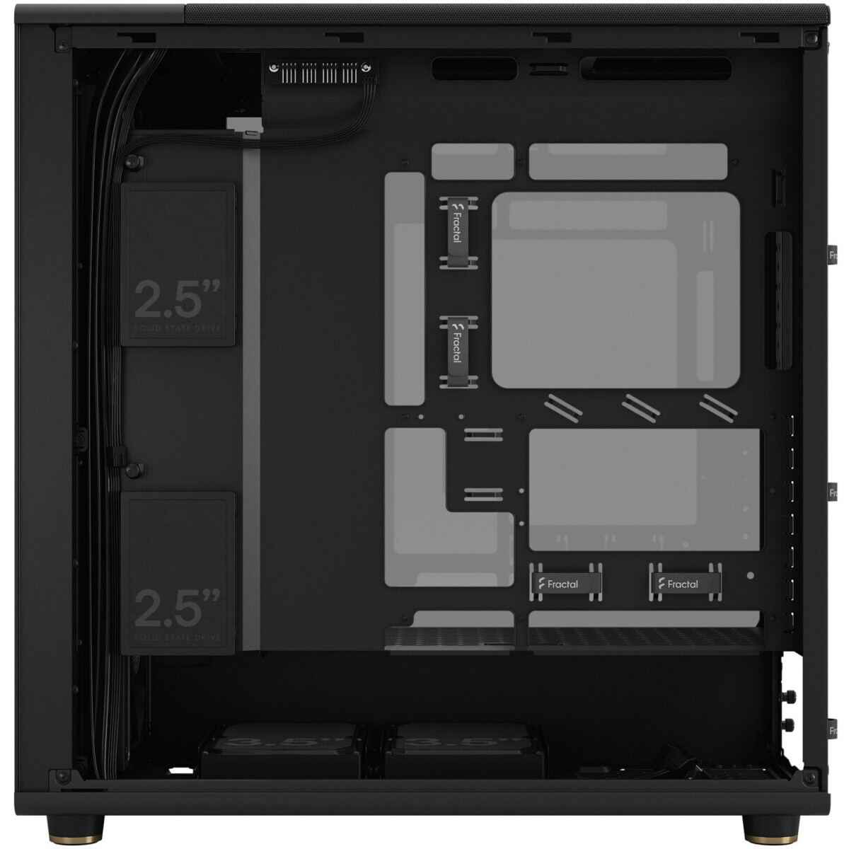 Корпус Fractal Design North XL RC Charcoal Black TG Dark - FD-C-NOR1X-05 - фото 9
