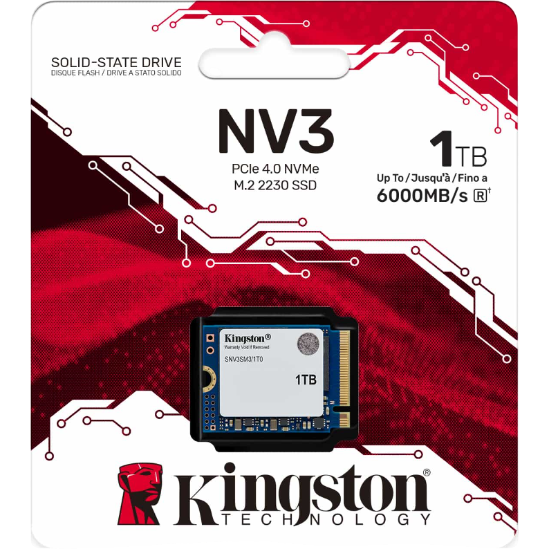 Накопитель SSD 1Tb Kingston NV3 (SNV3SM3/1T0) - фото 3