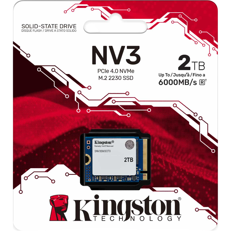 Накопитель SSD 2Tb Kingston NV3 (SNV3SM3/2T0) - фото 3