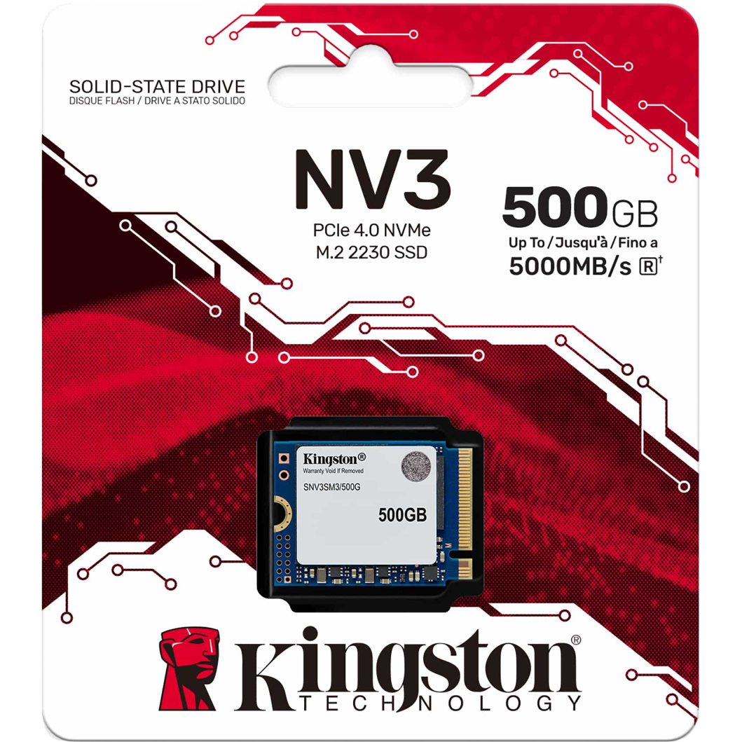 Накопитель SSD 500Gb Kingston NV3 (SNV3SM3/500G) - фото 3