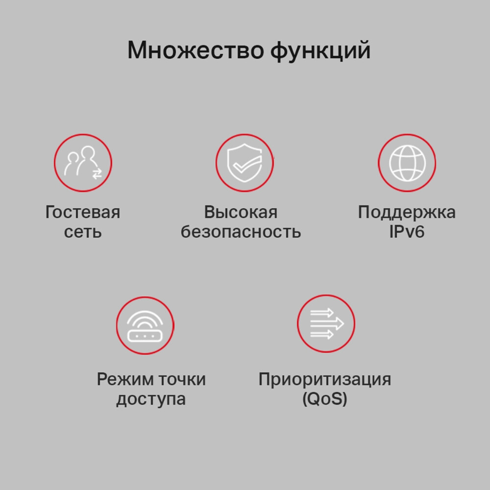 Wi-Fi маршрутизатор (роутер) Mercusys MR30 - фото 4