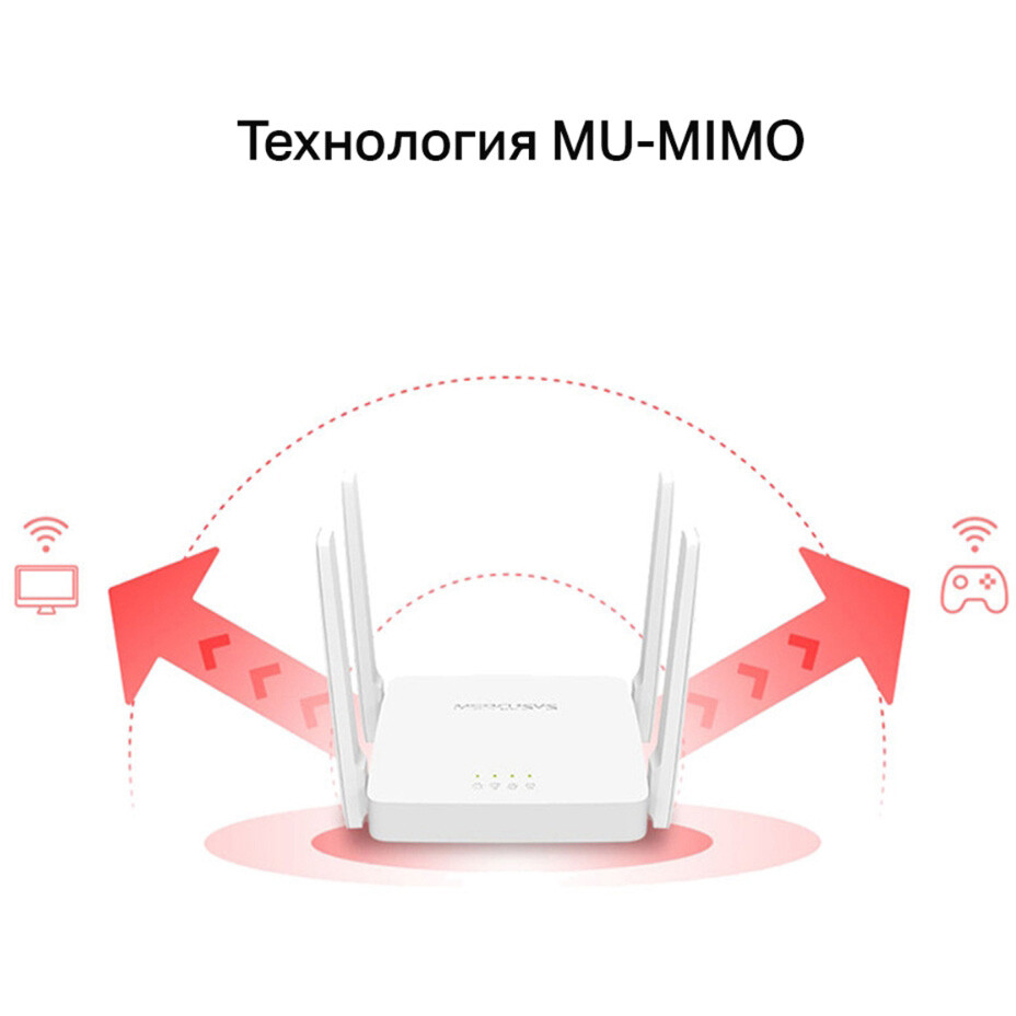 Wi-Fi маршрутизатор (роутер) Mercusys MR30 - фото 7