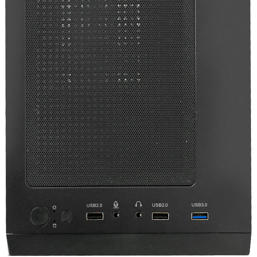 Корпус XASTRA A307M 2BK SI Black - A307M-2FC12BK-SI - фото 8