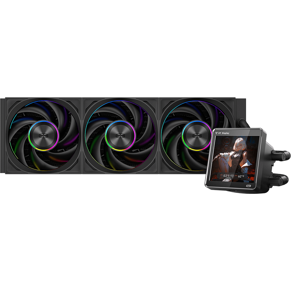 Система жидкостного охлаждения PCcooler DT360 ARGB Display BK