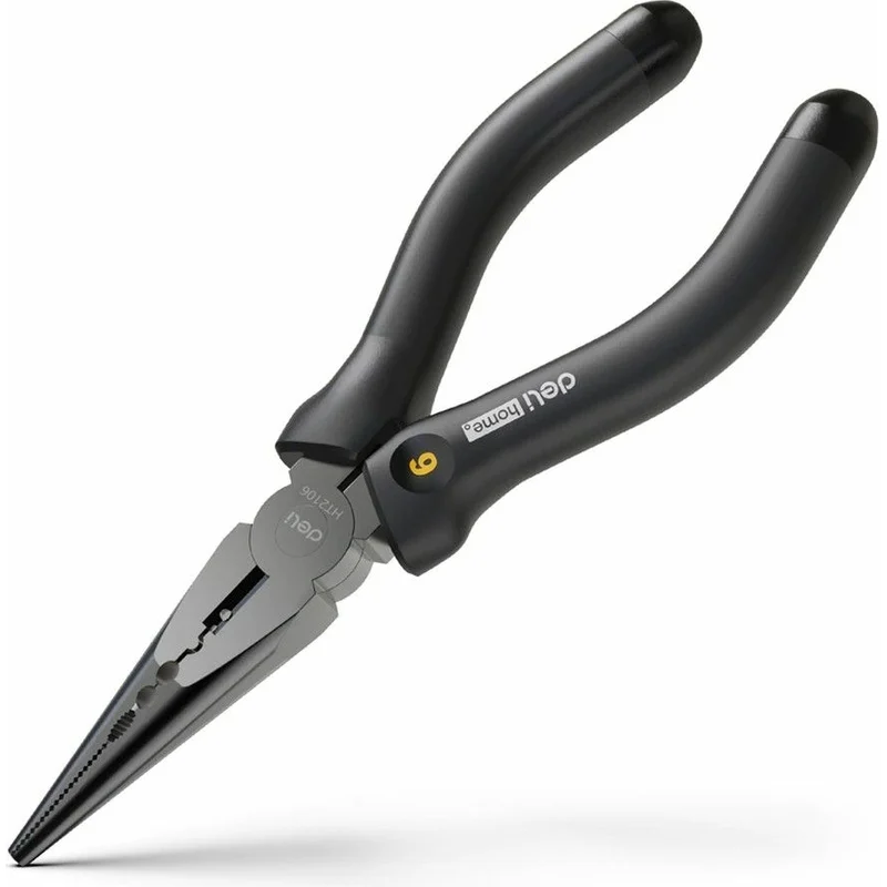 Удлинённые плоскогубцы Deli HT2106
