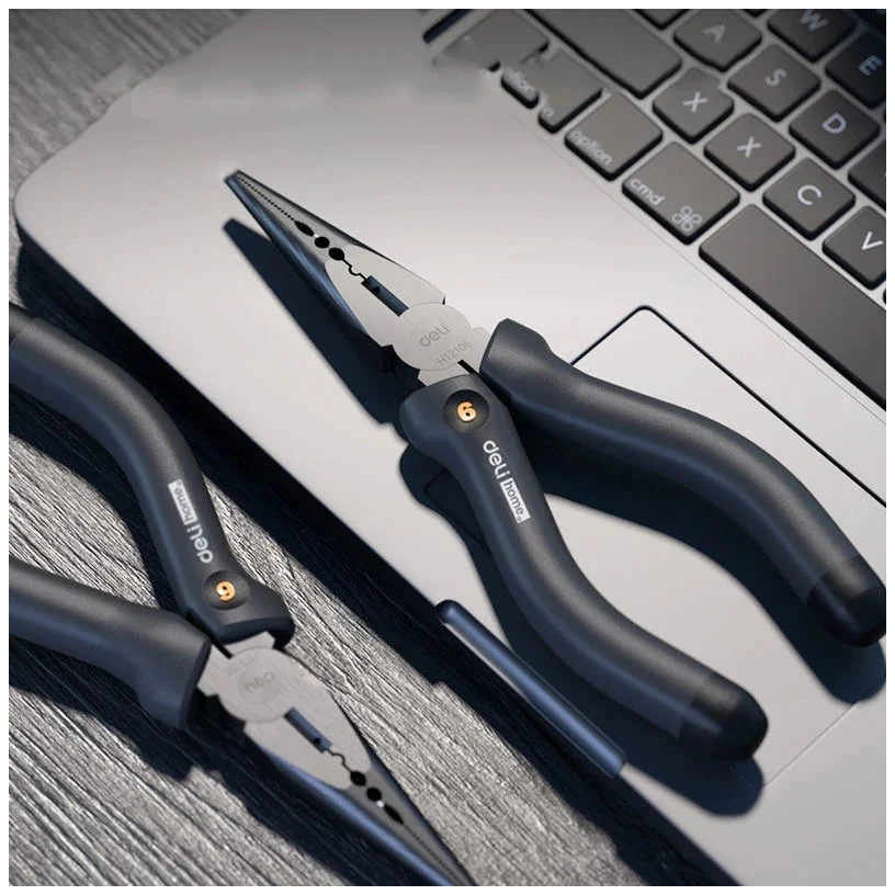 Плоскогубцы Deli HT2106 - фото 4