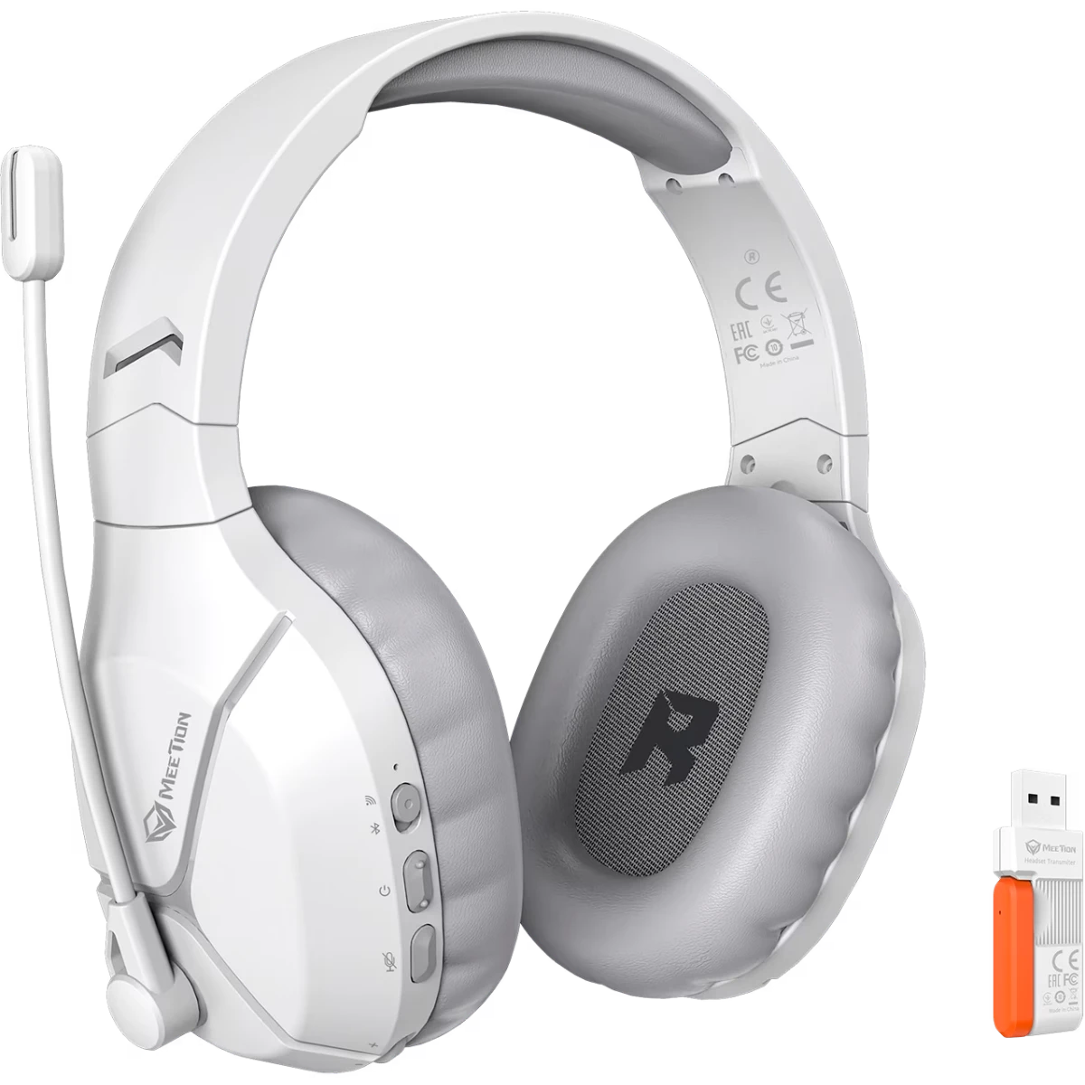 Гарнитура MeeTion BTH011 White - MT-BTH011-B