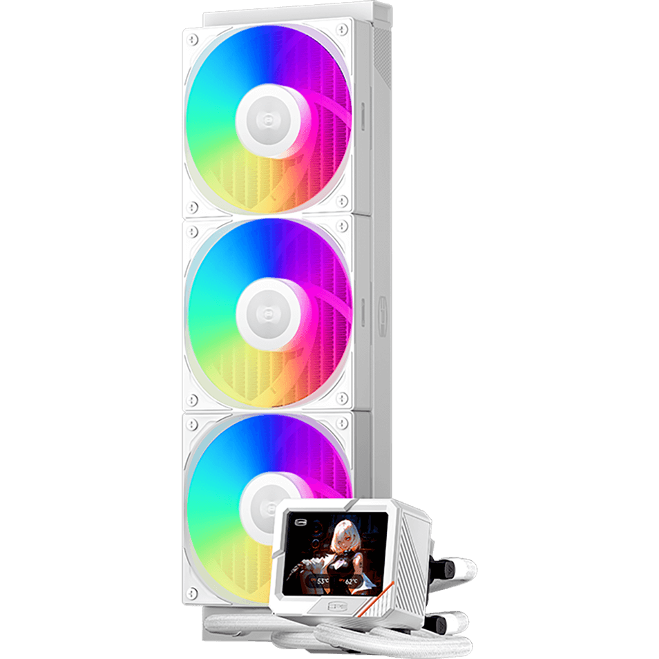 Система жидкостного охлаждения PCcooler GT360 ARGB Display White
