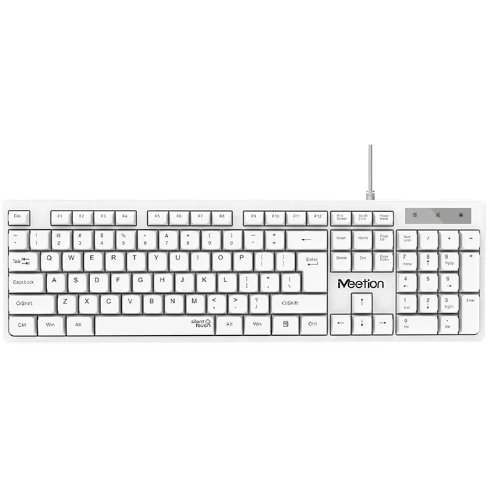 Клавиатура MeeTion K300 White - MT-K300-B - фото 2