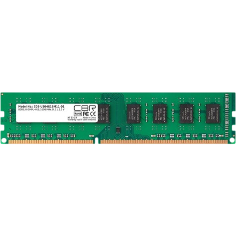 Оперативная память 4GB DDR3 1600MHz CBR (CD3-US04G16M11-01)