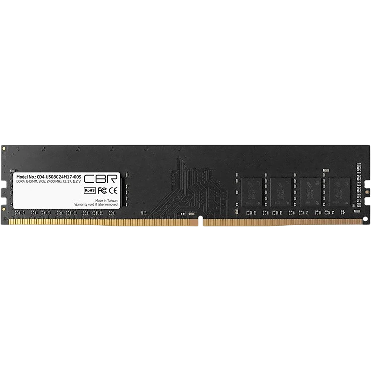 Оперативная память 8Gb DDR4 2400MHz CBR (CD4-US08G24M17-00S)