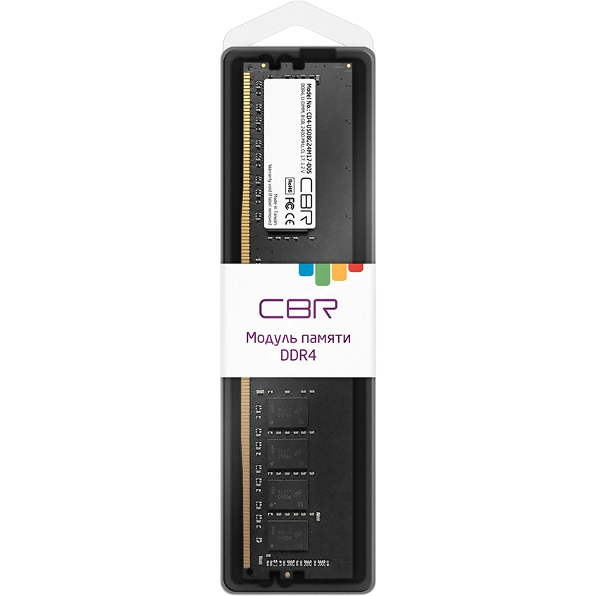 Оперативная память 8Gb DDR4 2400MHz CBR (CD4-US08G24M17-00S) - фото 2