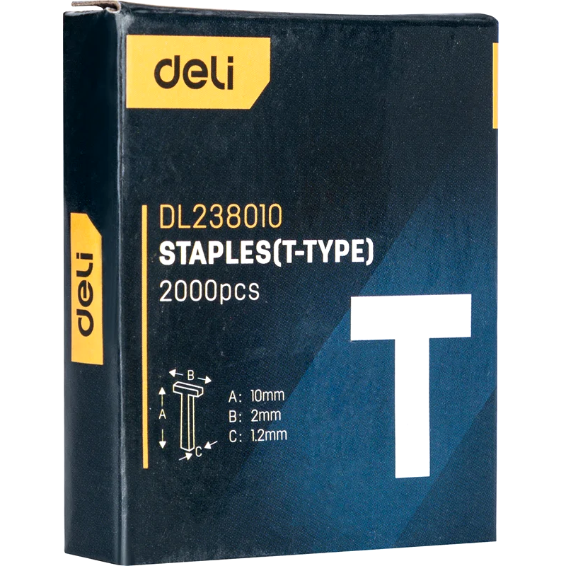 Скобы Deli DL238010 - фото 3