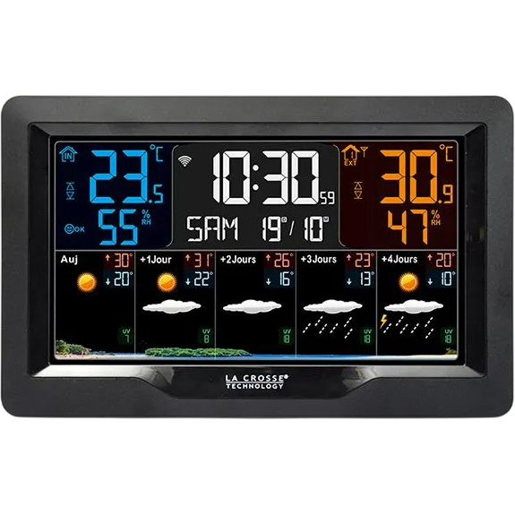 Метеостанция La Crosse SW403 Black - SW403-BLA - фото 2