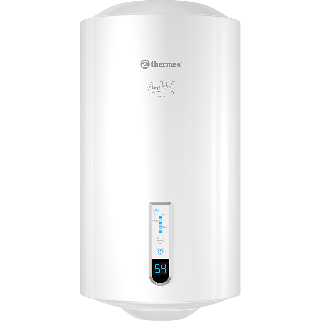 Водонагреватель Thermex Auga 50 V Slim Wi-Fi - ЭДЭБ04920