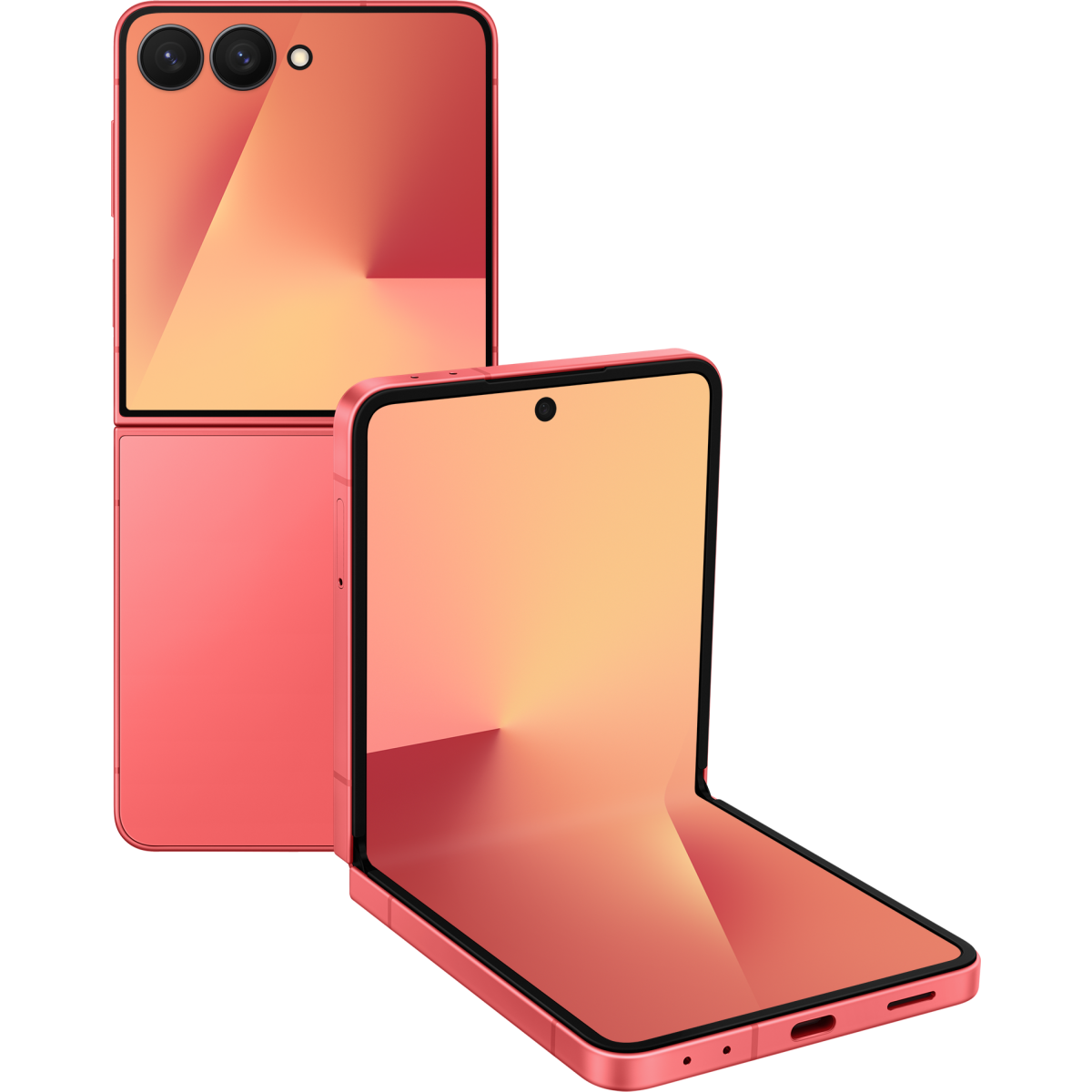Смартфон Samsung Galaxy Z Flip7 12/256Gb Coral Red (SM-F766BZRGCAU)