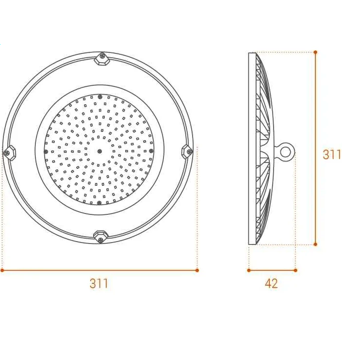 Светильник Wolta UFO-150W/01 - фото 5