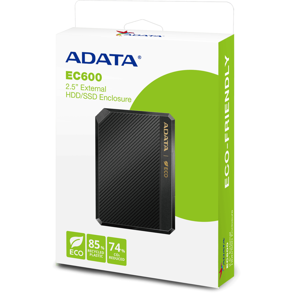 Внешний корпус для HDD ADATA EC600 Black - EC600-BCBK - фото 7