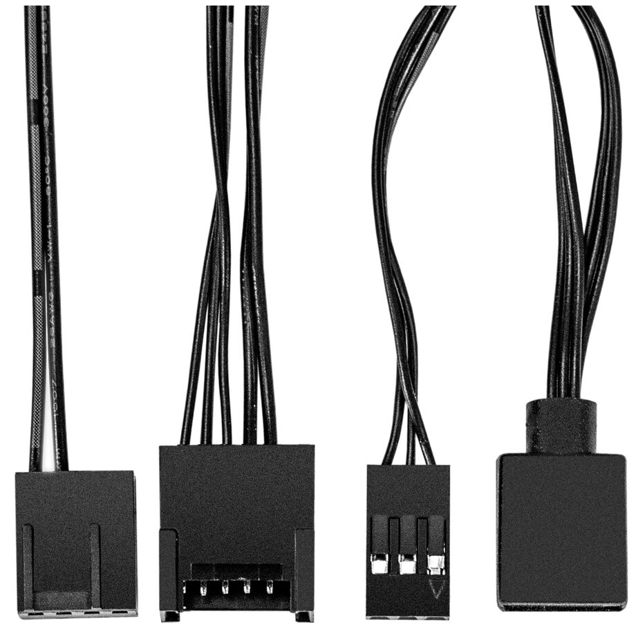 Переходник для вентилятора ExeGate EX-CC-F6pARGB-3pARGD+4p OEM - EX298128RUS - фото 2