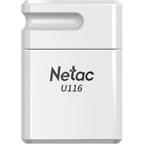 USB Flash накопитель 128Gb Netac U116 USB3.2 White - NT03U116N-128G-32WH - фото 2