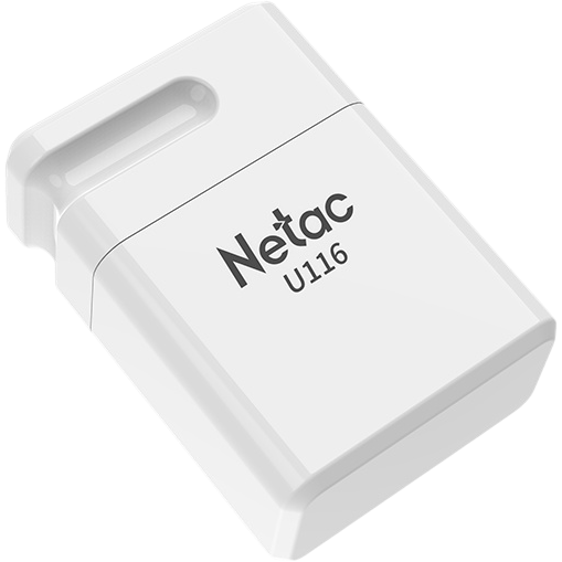 USB Flash накопитель 32Gb Netac U116 USB3.2 White - NT03U116N-032G-32WH - фото 3