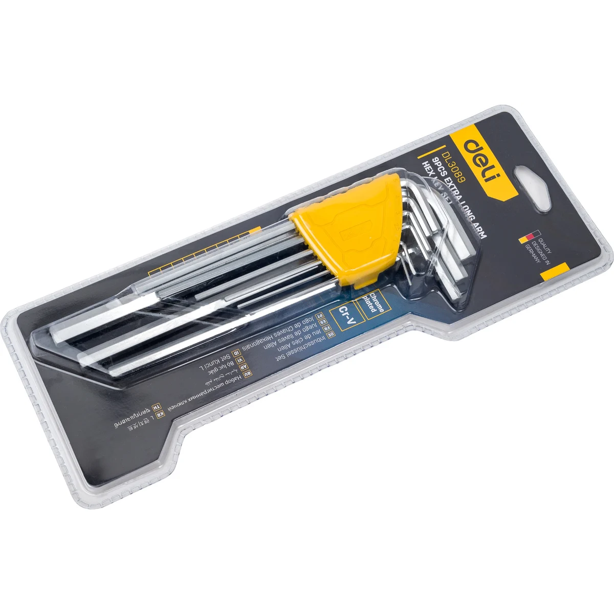 Набор шестигранных ключей Deli DL3089 - фото 5