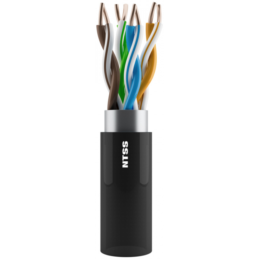 Бухта NTSS NTSS-OUT-FTP4-5e-PE-BL, 305м