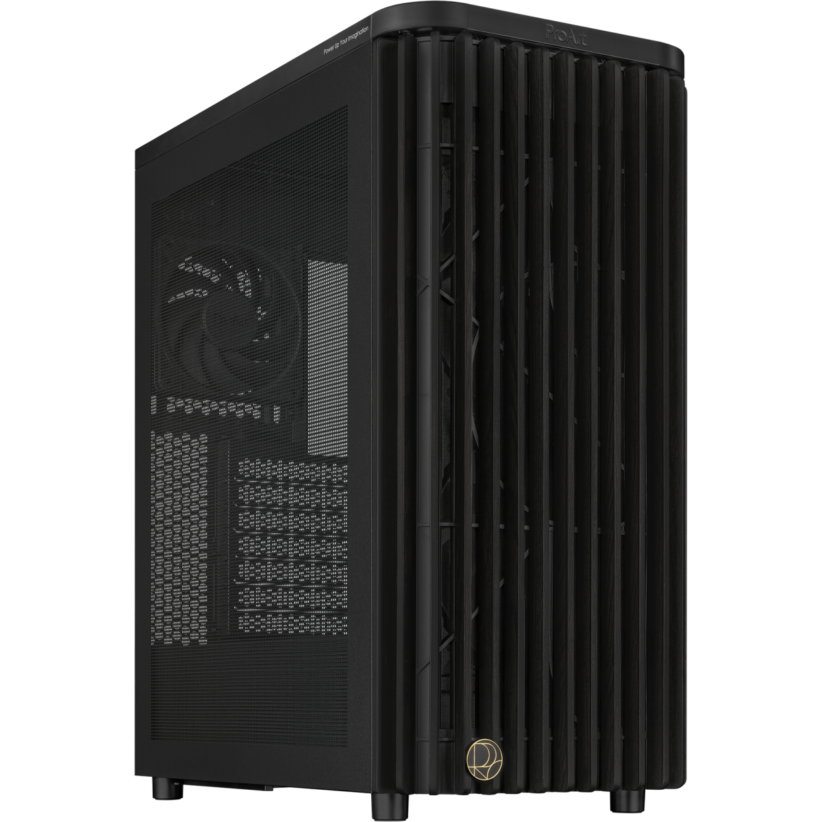 Корпус ASUS ProArt PA401 Wood Edition Mesh Panel Black
