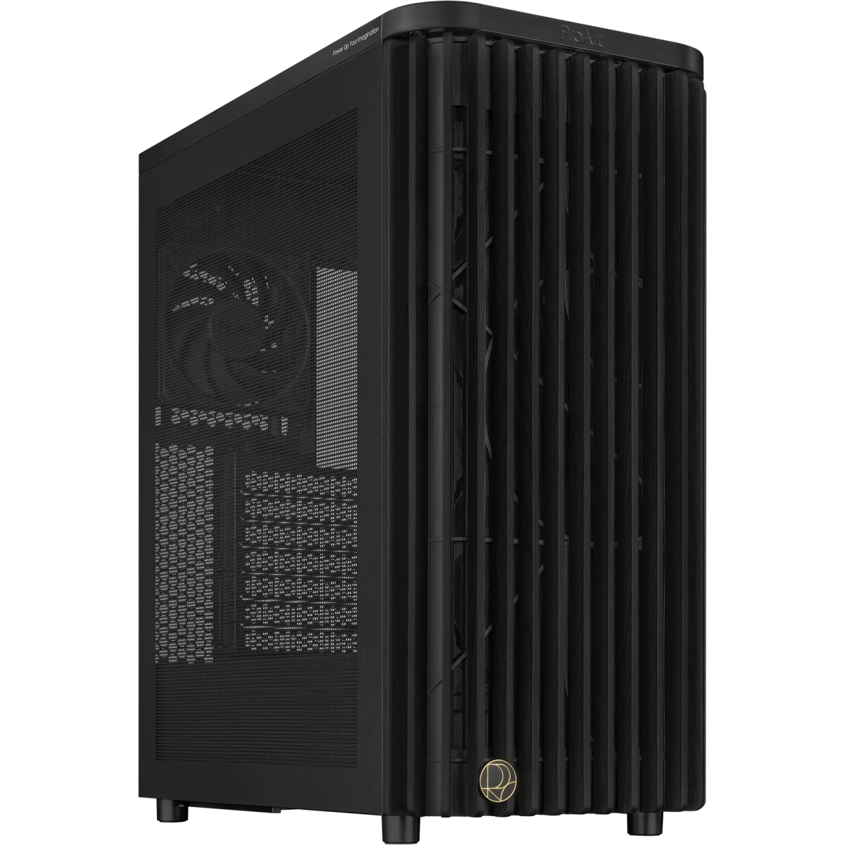 Корпус ASUS ProArt PA401 Wood Edition Mesh Panel Black - 90DC00M0-B39040