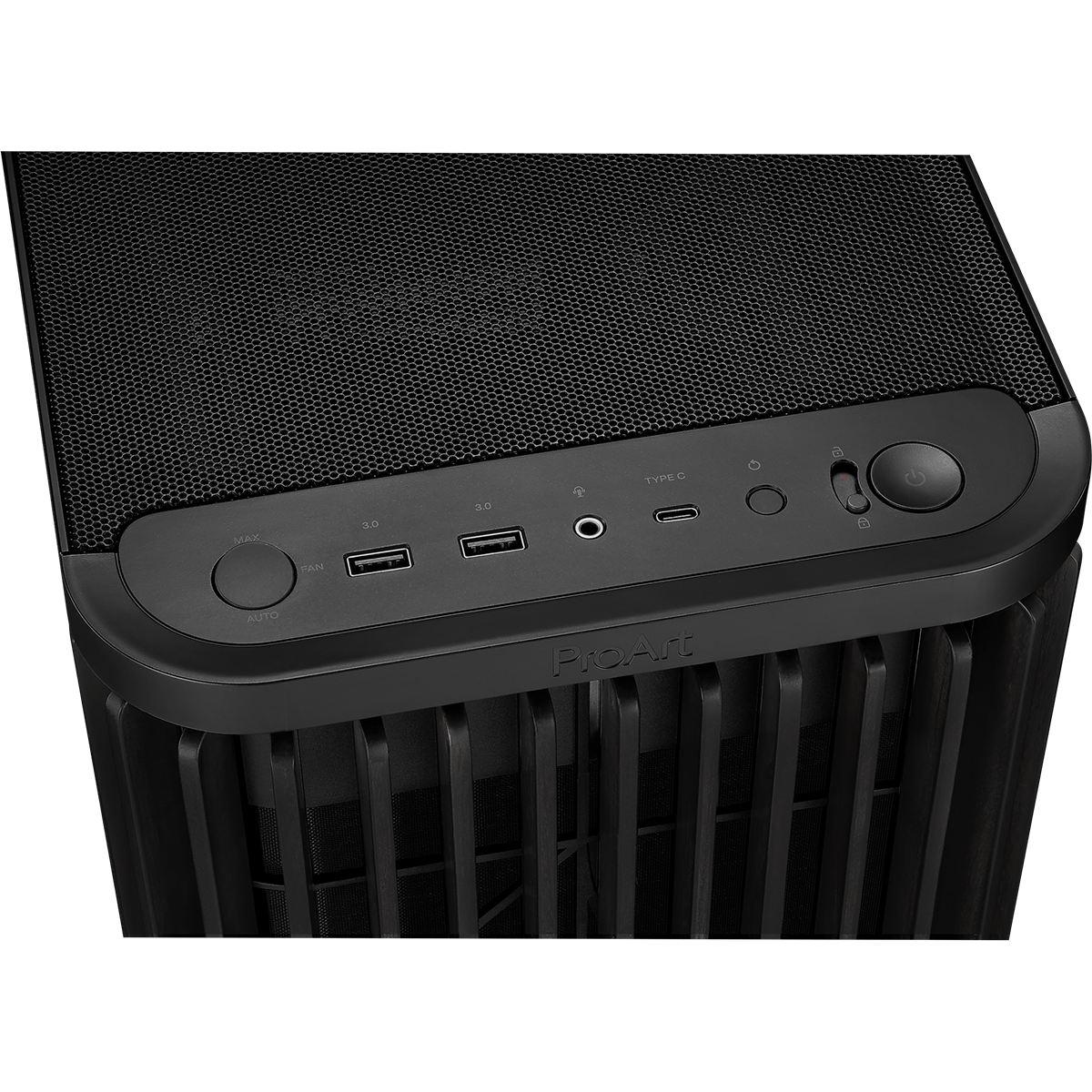 Корпус ASUS ProArt PA401 Wood Edition Mesh Panel Black - 90DC00M0-B39040 - фото 5