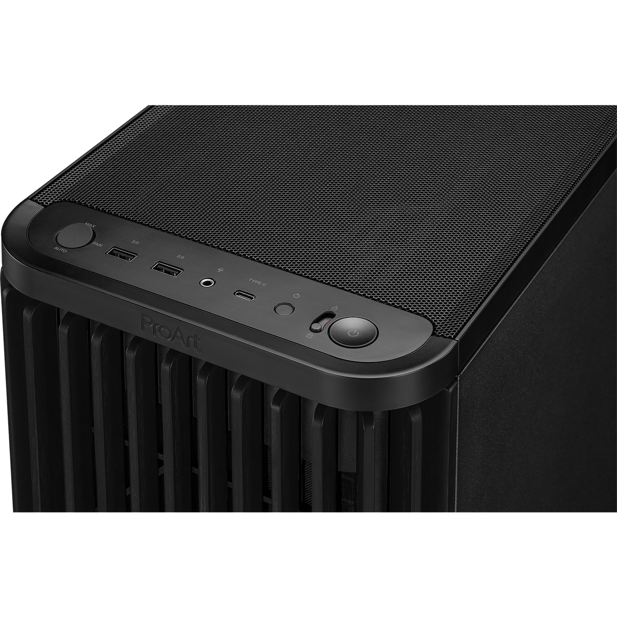 Корпус ASUS ProArt PA401 Wood Edition Mesh Panel Black - 90DC00M0-B39040 - фото 7