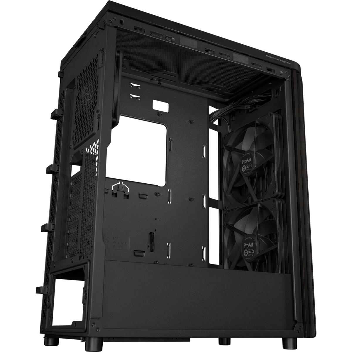 Корпус ASUS ProArt PA401 Wood Edition Mesh Panel Black - 90DC00M0-B39040 - фото 13