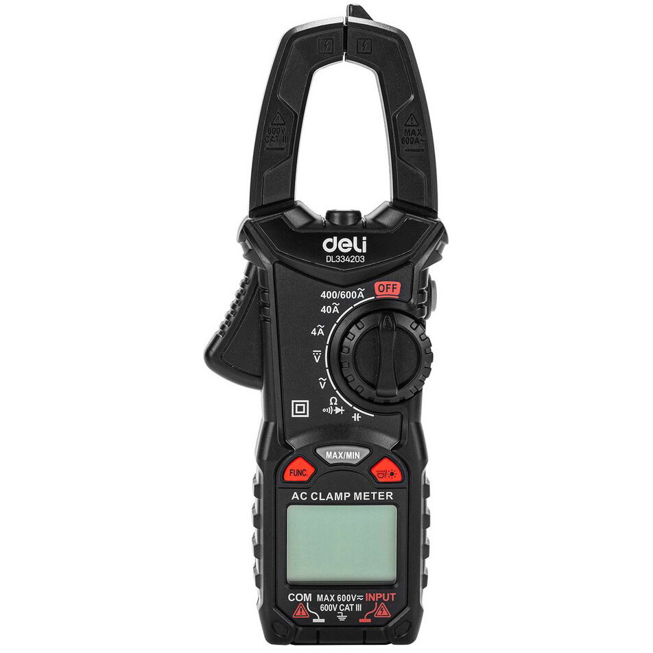 Токоизмерительные клещи Deli DL334203