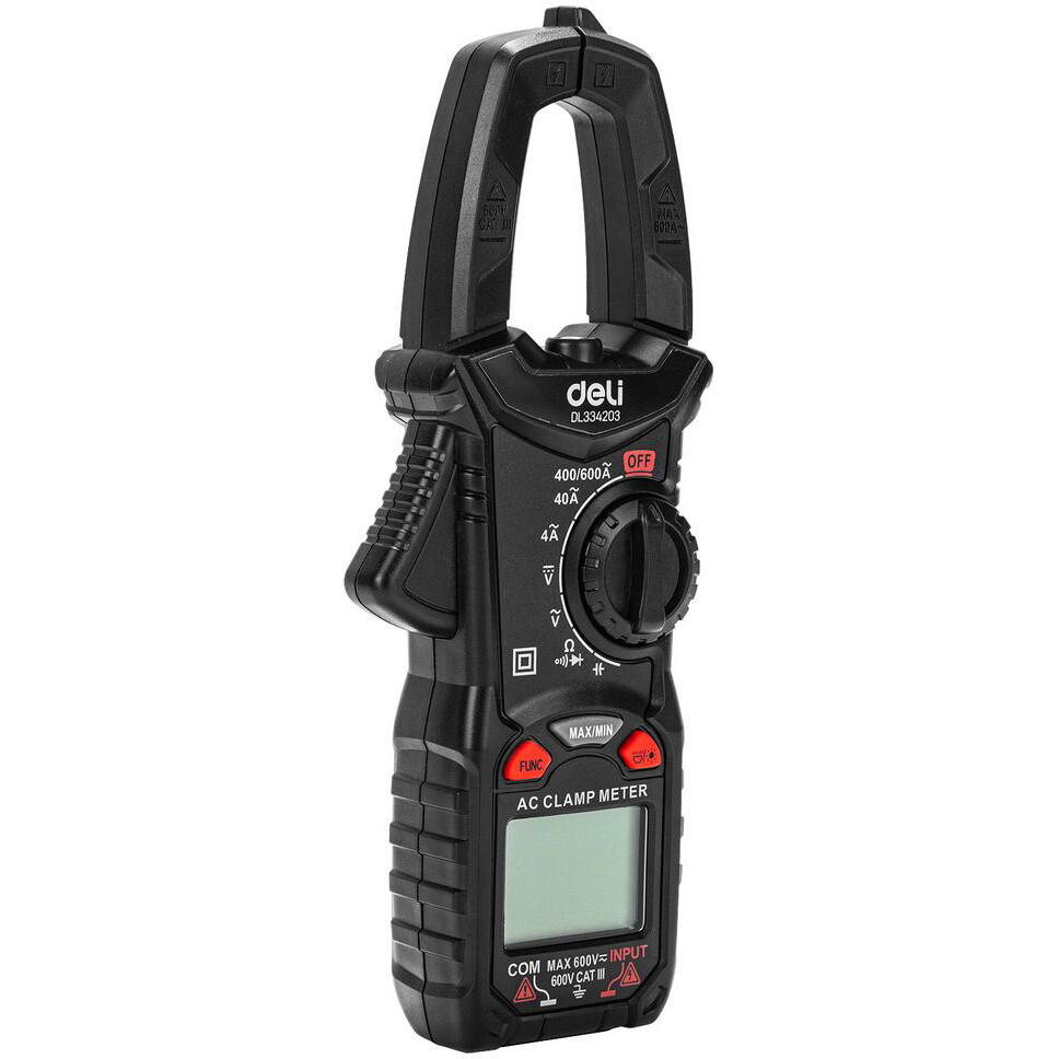 Токоизмерительные клещи Deli DL334203 - фото 3