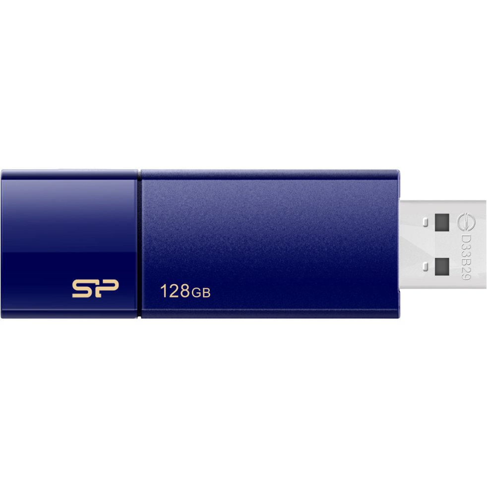 USB Flash накопитель 128Gb Silicon Power Blaze B05 Blue (SP128GBUF3B05V1D) - фото 3