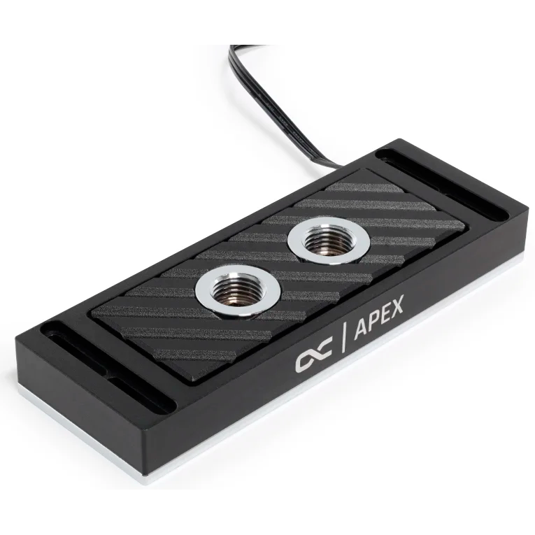 Водоблок для оперативной памяти Alphacool Apex RAM X4 Water Cooler Black (14000) - фото 2