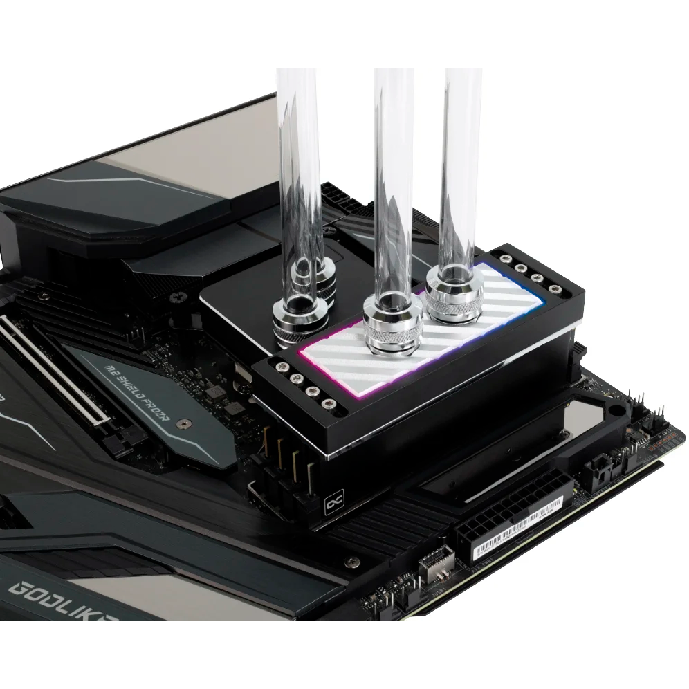 Водоблок для оперативной памяти Alphacool Apex RAM X4 Water Cooler Black (14000) - фото 7