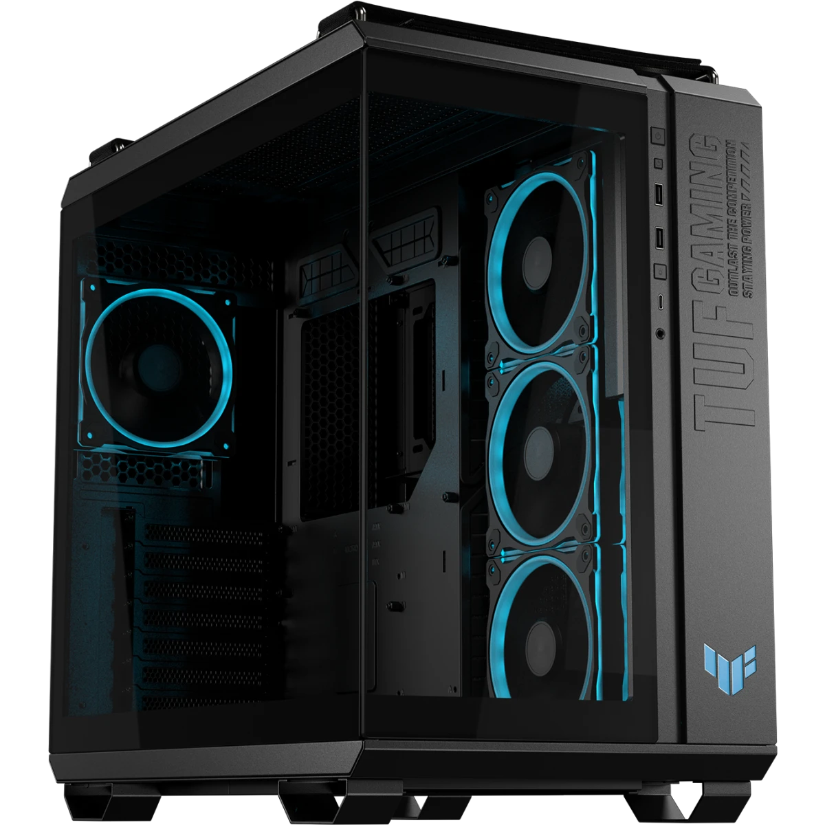 Корпус ASUS TUF Gaming GT502 Horizon ARGB Black - 90DC0090-B19020