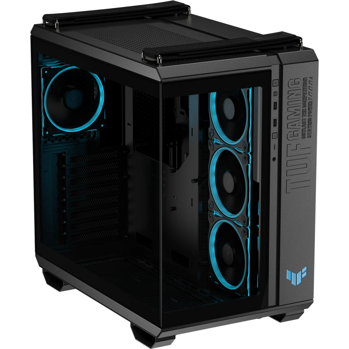 Корпус ASUS TUF Gaming GT502 Horizon ARGB Black - 90DC0090-B19020 - фото 6