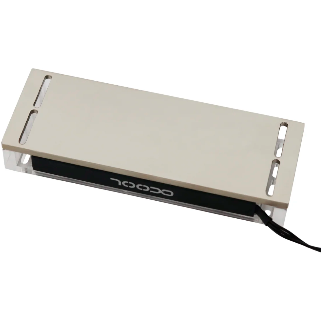 Водоблок для оперативной памяти Alphacool Aurora Acryl X4 D-RAM Water Cooler (17467) - фото 4