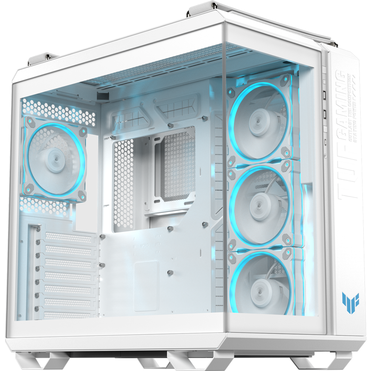 Корпус ASUS TUF Gaming GT502 Horizon ARGB White - 90DC0093-B19010 - фото 4