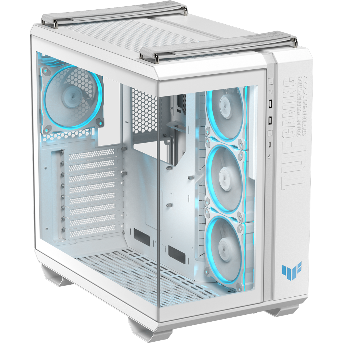 Корпус ASUS TUF Gaming GT502 Horizon ARGB White - 90DC0093-B19010 - фото 6