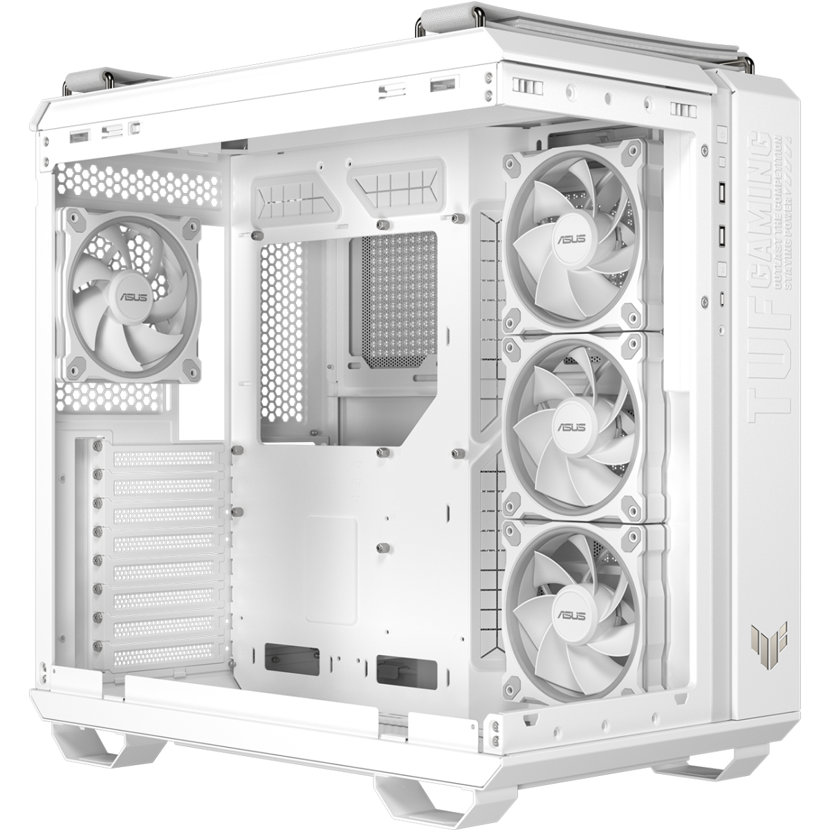 Корпус ASUS TUF Gaming GT502 Horizon ARGB White - 90DC0093-B19010 - фото 10